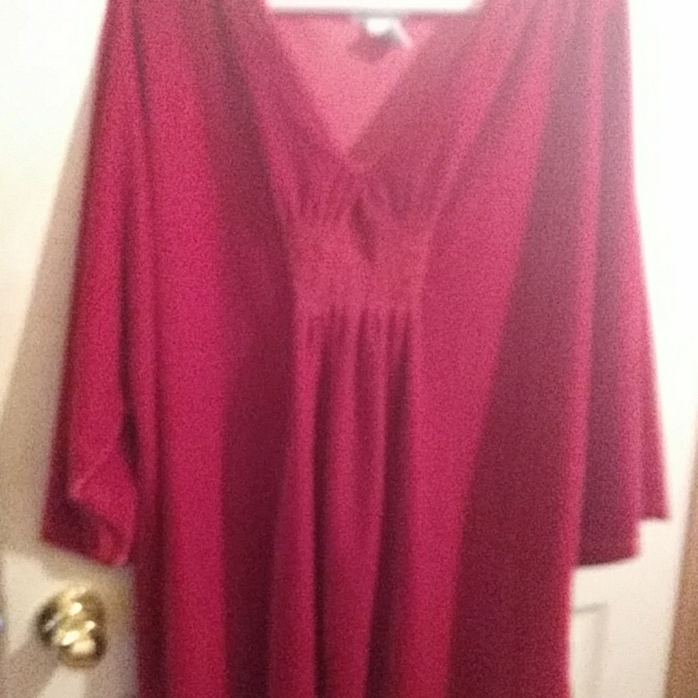 Worn once - red top
